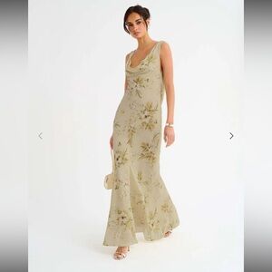 Rumored Hollywood Gown in Seabreeze Tropic